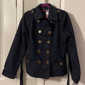 Navy short coat